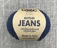 Recycled Jeans - bomuldsgarn fra Cewec